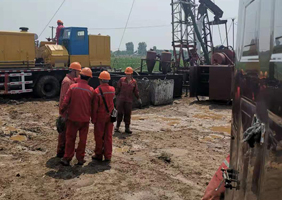 Sand Control and Plugging Technology of Inorganic Composite Cementitious Material--Field Case